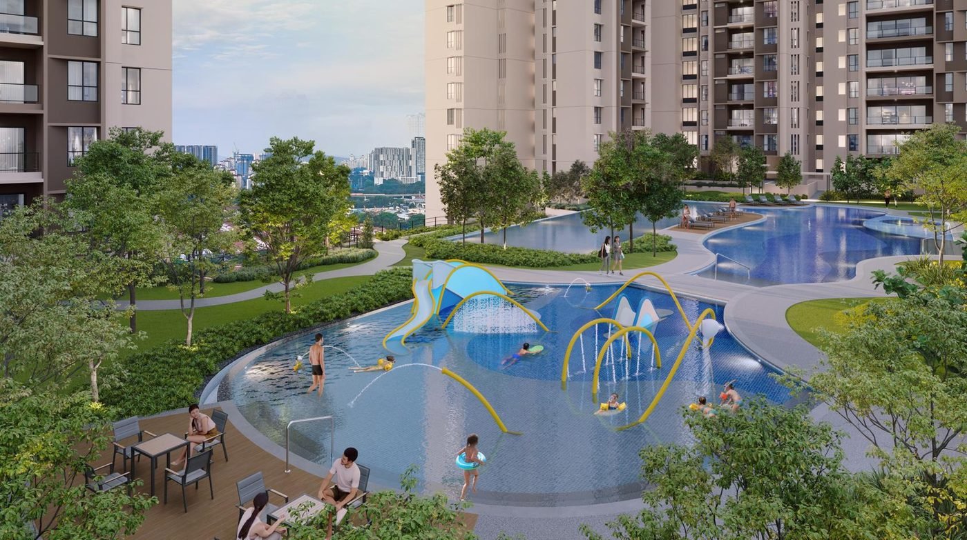 Ayanna pool and playground