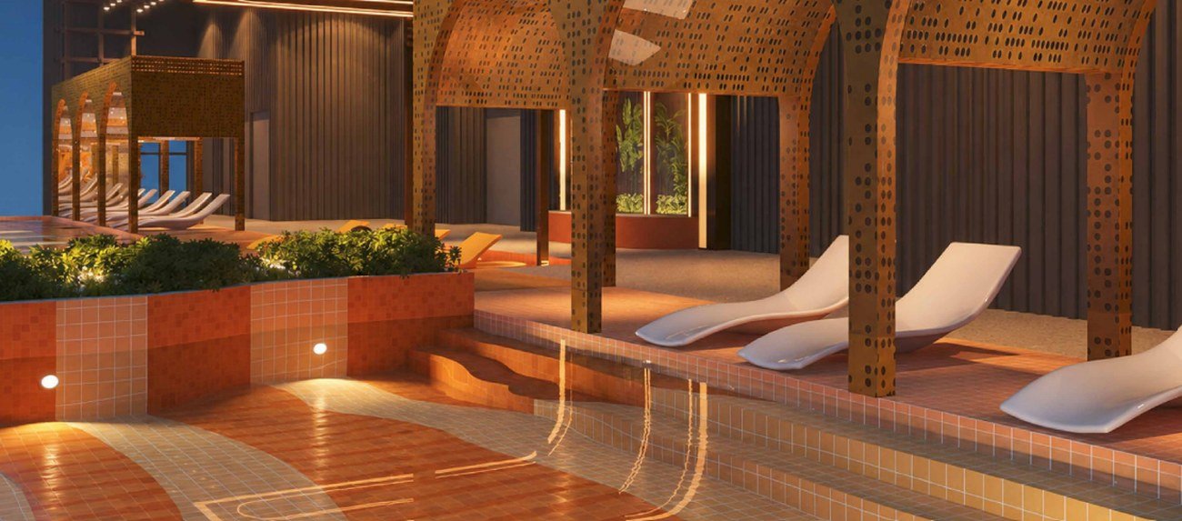 MABA Suitez pool deck and cabana